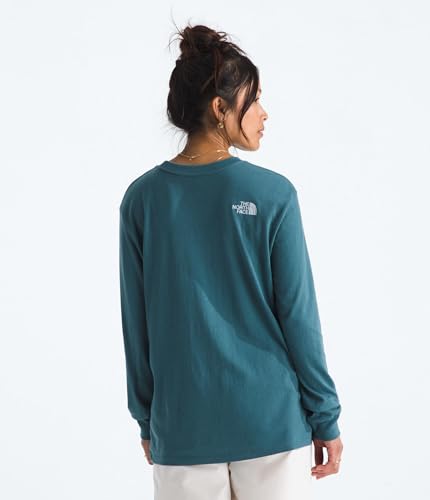 THE NORTH FACE Women's Evolution Butterfly Long-sleeve Tee | Regular Fit Cotton Shirt With Logo Graphic2