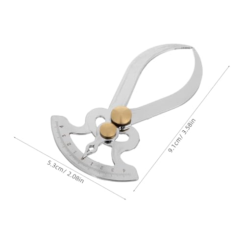 Calibrador exterior de acero inoxidable STOBAZA, medidor de grosor metálico, herramienta de precisión para carpintería miniatura 2