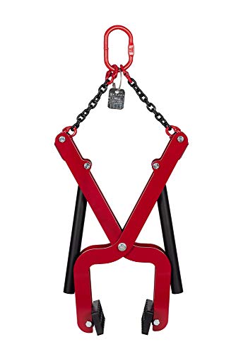 Foto von CHU01 ROT Versetzzange Bordsteinversetzzange Hebezange Bordstein Bordsteinträger Pflastersteinzange Steinausheber Pflasterheber Steingreifer Klinkergreifer Pflasterträger Steinzange Klinkerheber