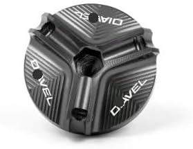 Guard Rear Brake Fluid Reservoir for Diavel 2011 2012 2014 CNC Rear Brake Fluid Reservoir Cover Cap & Oil Filler Cap Motorcycle Accessories