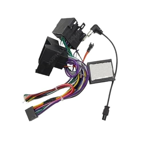 Radio Fascia Frame For VW For Passat B5 2000-2005 Car Frame Fascia Adapter Canbus Box Decoder Fitting Panel Kit Android Radio Dash(Cable Canbus)