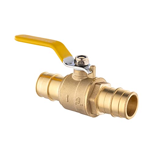 1PC EFIELD 1-Inch Brass PEX-A Expansion Ball Valve for Pex-A Pipe