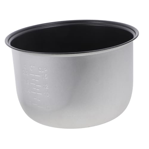 CIYODO Olla Interior Antiadherente para Olla Arrocera Eléctrica Recambio Recipiente Cocina Accesorio Práctico para Hogar Hotel y Dormitorios