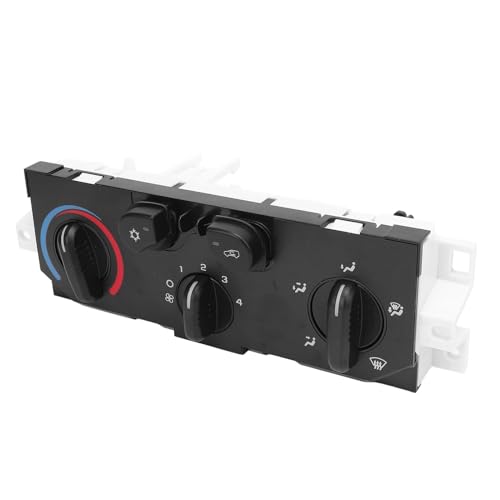 Tbest Interruptor de Calentador de Aire Acondicionado Unidad de Control de Confort Mejorada para Automóvil