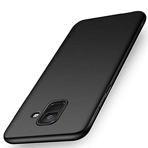 WOW IMAGINE Protective Sleek Back Case Cover for Samsung Galaxy J6 (Flexible | Silicone | Shock Proof, Anti Slip, Soft Rubberised | Pitch Black) (B07QBCN9L6) Amazon Price History, Amazon Price Tracker