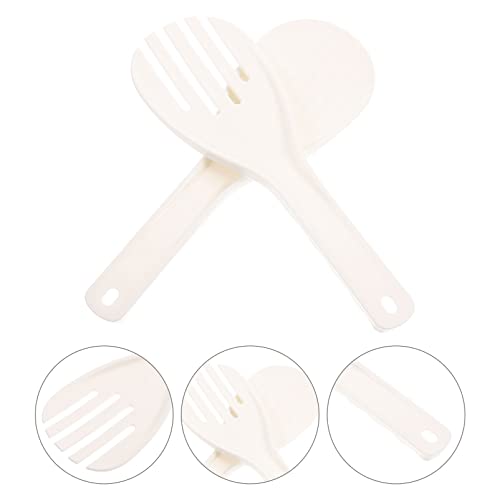 Bestonzon 4Pcs Rice Paddle Spoon Plastic Rice Spatula Heat Resistant Rice Scooper Rice Cooker Spoon Shovel Kitchen Cookware For Rice Mashed Potato #TOP2