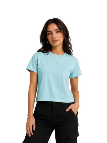Image of Women's Plain Cotton T-Shirt