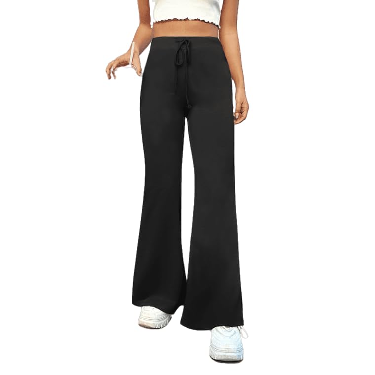 パンツ BELL PANTS Liacowi High Waist Stretchy Boho Flare Pants, Bell Bottom