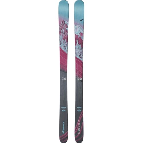 Nordica Santa Ana 87 Women's All Mountian Skis, Blue/ Purple
