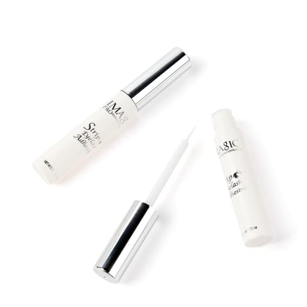 Image of COSLUXE IMAGIC PROfessional cosmetic False Eyelash Glue, STRIP EYELASH ADHESIVE 5ml - White