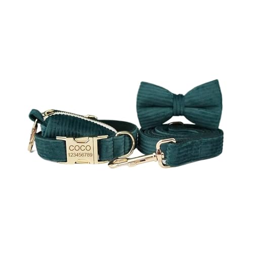 Ensemble laisse et harnais doux en velours pour moments complices - 3