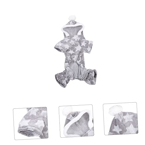 Pijama para perro con gorro Toddmomy talla S miniatura 6