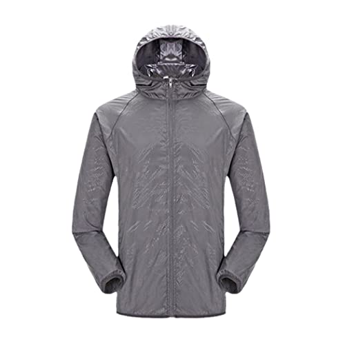 Veste de randonnée imperméable coupe-vent et anti-UV pour sport outdoor