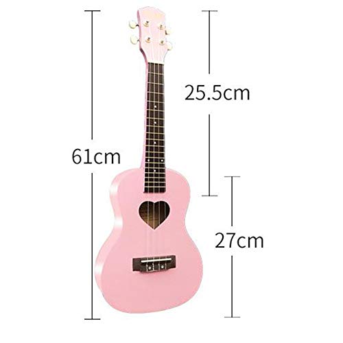 Ukulele Les Filles Rose 23 Pouces Ukulele Bois Uke Hawaii Enfants Guitare avec Sac Gig for Les Enfants étudiants… - Les Beatles, Paul McCartney, John Lennon, RIngo Starr, George Harrison Ukulele Les Filles Rose 23 Pouces Ukulele Bois Uke Hawaii Enfants Guitare avec Sac Gig for Les Enfants étudiants… – Image 5