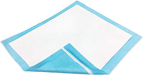 TotalDry Incontinence Bed Pads – Disposable Underpads for Beds, Chairs, & More – Extra Absorbent Waterproof Mattress Protector – Soft & Quiet Pads for Beds for Incontinence Adults (1 Count)