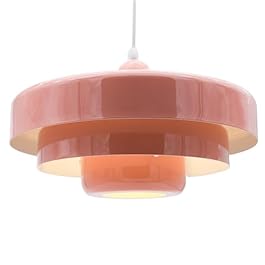 Pink Pendant Light Mid...