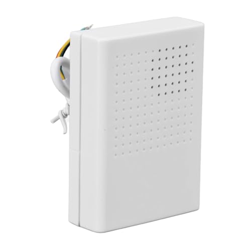 Sonnette 12V pour ne plus manquer les visites carillon 90dB blanc - 5