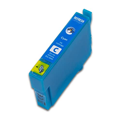 Remanufactured 503XL (C13T09R24010) High Capacity Cyan Ink Cartridge Replacement for Epson Printers - Image 2
