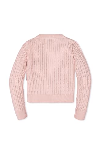 Image of Classic Organic Cable Cardigan by Hope & Henry Girl