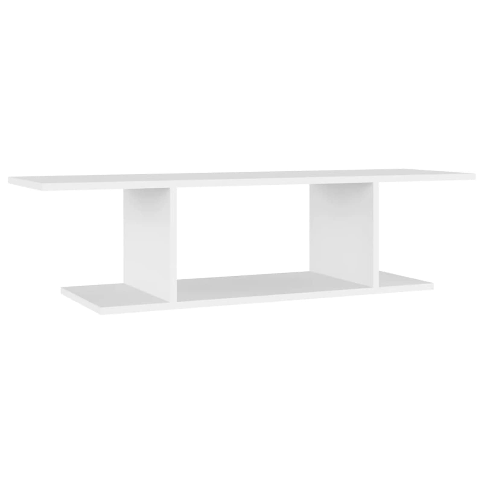 Armadietto a Parete per TV Bianco 103x30x26,5 cm,Armadietto da Parete per TV,Pareti Attrezzate,Mobile TV Soggiorno Moderno(SPU:806980)
