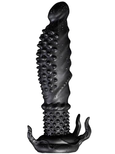 Tentáculo Negro Consolador Anal Realista Tapón Anal De Silicona Líquida Con Ventosa Potente Estimulación Del Punto G Consolador Monstruo Suave Tentáculo Negro Consolador Anal Realista Tapón Anal De Silicona Líquida Con Ventosa Potente Estimulación Del Punto G Consolador Monstruo Suave