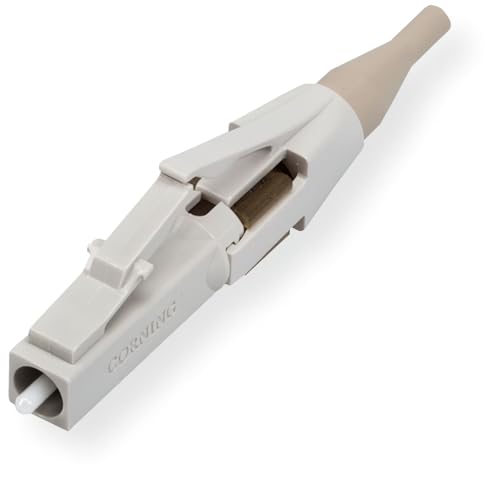 Conector UniCam LC de virola cerámica sin epoxi para instalaciones rápidas de fibra