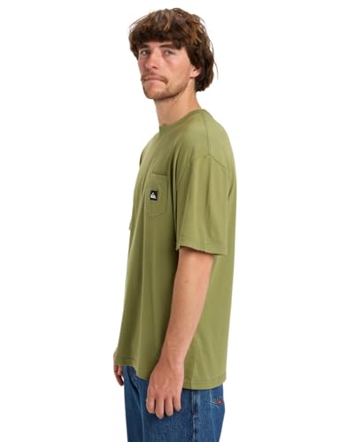 Quiksilver Salt Water Pocket SS Camiseta para Hombre (Paquete de 1)