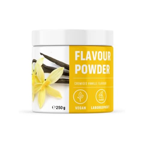 Geschmackspulver Vanille zum verfeinern und zum backen geeignet | kalorienreduziertes Aroma | Flavour Powder Zero 250g | better protein Cover