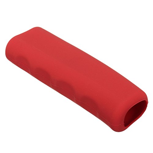 Wooya Couvercle De Levier De Poignée De Frein De Frein À Main Intérieur De Voiture Anti-Dérapant en Silicone-Rouge Cover