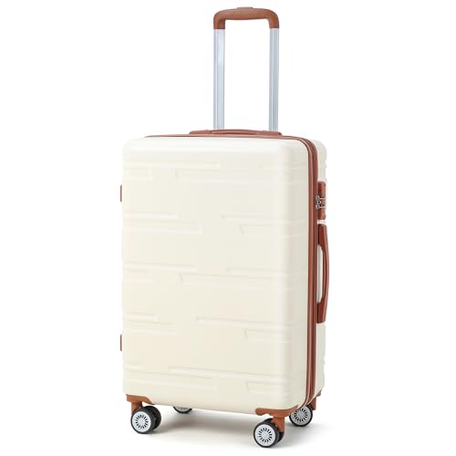 28in Hardside Carry On Luggage With Spinner Wheels, Suitcase Hardshell Expandable, Lightweight Luggage With Tsa Lock