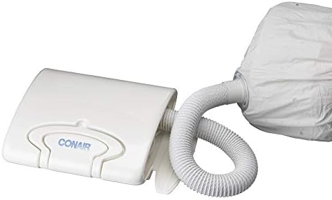 Conair Bonnet Hair Dryer, Soft Portable Bonnet Style Hair Dryer