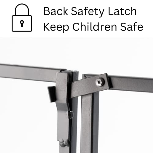 Überragend qualitativ hochwertiger Feuerschirm / Kamin Gitter H76cm Feuerschirm mit einer kindersicheren Verriegelung von Crannog