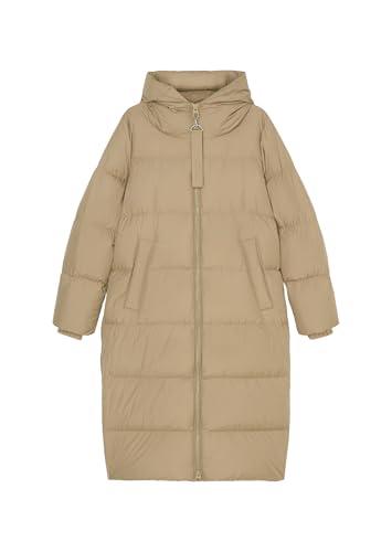 Marc OߴPolo Damen Daunenmantel mit Stehkragen wasserabweisend, Beige (Soft Mocca), 42 – Ansicht 6
