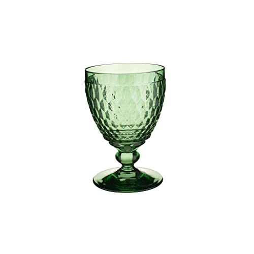 Villeroy & Boch Boston Coloured Calice Acqua, 400 ml, Vetro Cristallo, Verde, 14.4 cm