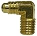 Midland Metal 1/4 X 1/4 M FLARE X MIP ELBOW (10287)