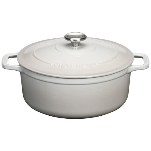 Cocotte ronde 28cm 6L10 Chasseur Macadamia
