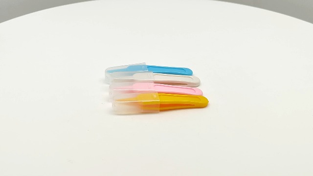 Pinzette Per Pulizia Naso Baby - 4 Pezzi In Plastica Sicura - Foto 5