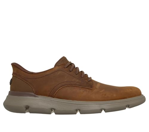 Image of Skechers Men's USA Garza - Clive Smooth Toe Canvas Bungee Lace Slip-Ins