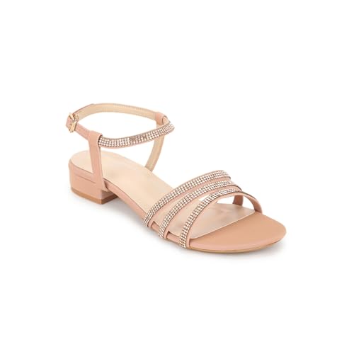Image of Marc Loire Embellished Flat Fashion Sandals for Women