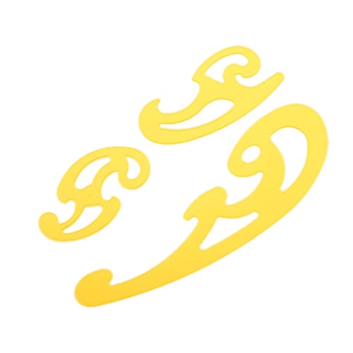 雲型定規 カーブルーラー 曲線ルーラー プラスチック製 1セット カーブ定規セット クラフト 定規 テープ メジャー DIYソーイング用品 カーブ定規 プラスチックファッションルーラー フォームカーブ フレンチカーブ 測定 フレキシブルカーブルーラー 図面測定ツール ソフトプラスチックテープ メジャールーラーのサムネイル