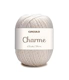 Charme 100% Cotton Threads in 10 Choices of Colors. Suitable for 2.5mm to 3mm Needle and 3mm to 4mm