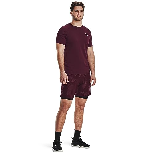 Image of Under Armour Men's UA HG Armour Comp SS Short Sleeve Functional Shirt Quick Dry T-Shirt with Compression Fit