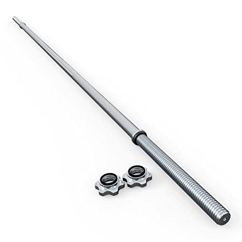 K-Sport: 200cm Langhantel mit Sternverschlüssen | 9 kg Hantelstange...