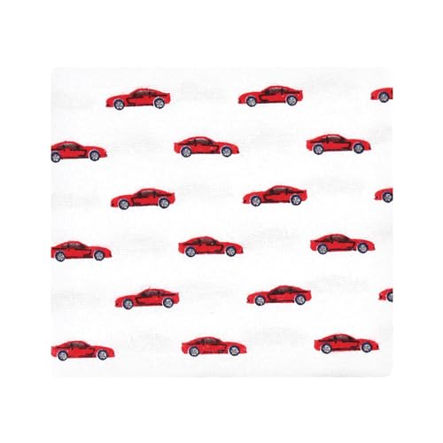 Image of Hudson Baby Unisex Baby Cotton Poly Flannel Receiving Blankets, Going Places, One Size