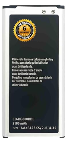 Image of Original EB-BG800BBE Battery for Samsung Galaxy S5 Mini SM-G800F G870A G870W Battery with 6 Month Warranty**(LR6)