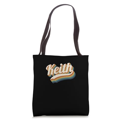 Vintage Keith Personalized Name Keith Tote Bag