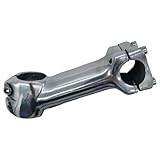 【Material】 potencia de bicicleta está hecha de aleación de aluminio, lo que ofrece durabilidad liviana y resistencia confiable para el ciclismo diario.