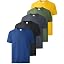 Blue + Dark Gray + Gray + Green + Yellow（oversize）