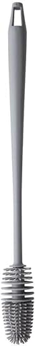 Kit 2 Escovas de Silicone para lavar mamadeiras, copos, taças, garrafas e jarras, com alça longa (Ci