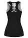 Aivtalk - Camiseta sin Mangas con Impresión Calavera Chaleco Casual Atractivo Verano...
